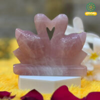 Rose Quartz Mandarin Ducks