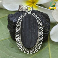 black tourmaline pendant