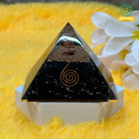 Jovial Vision Black Tourmaline Pyramid