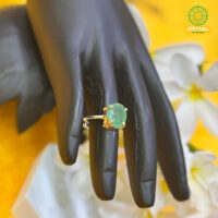 Jovial Vision Green Aventurine Ring