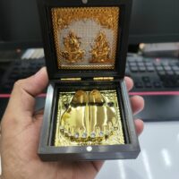 Gold plated shri Ganesh Laxmi Ji